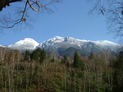 五色が原から望む乗鞍
