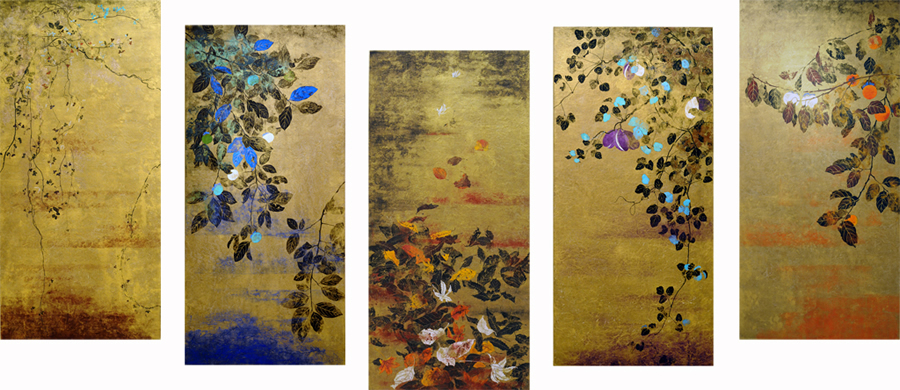 野花火 425×180cm