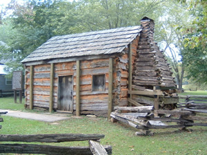 リンカーンが子どもの頃住んでいた家